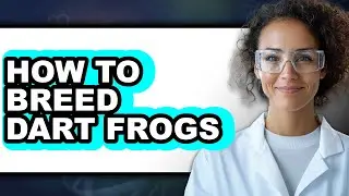 How to Breed Dart Frogs (only Way)
