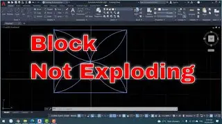 How to create Block not exploding in AutoCAD 2021? #AutoCAD_Tutorials