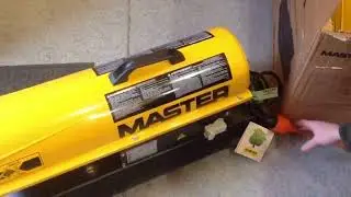 MASTER B 35 DIREKTNI GREJAČ NA NAFTU 10KW - Otpakivanje