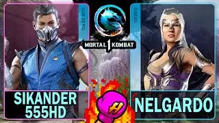 MK1 Sikander555HD (SUB-ZERO) VS Nelgardo (SINDEL)🥊Mortal Kombat 1🥊4K 60ᶠᵖˢ