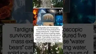 😱🤯 Тихоходки &mdash; это микроскопические существа, пережившие пять массовых вымираний. #короткометражк...