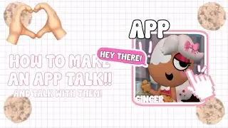How To Make An App Talk To You! (shortcuts) @Lunar._.luvsu2