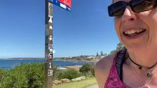 Behind the scenes working, working out and socialising in Australia.