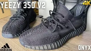 Обзор Adidas Yeezy 350 v2 Onyx On Feet