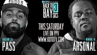 KOTD - #B2B3 - Pass vs Arsonal - 4K Trailer