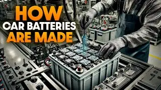 How CAR BATTERIES Are Made
