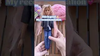 Trying the doll clothes 1,25$ from Dollar Tree #doll #dolls #dolldresses #dollartree