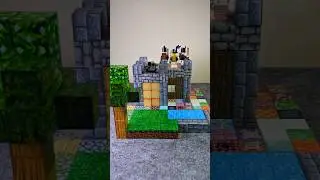 Minecraft Fort #minecraft #shorts #lego