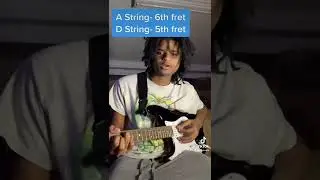 Juice Wrld - &ldquo;In My Head&rdquo; Easy Guitar Tutorial 😪 #trending #shorts #fyp