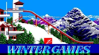 [Amstrad CPC] Winter Games - Longplay