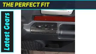 Amazing FJ Cruiser Glass Lift Button Frame Sticker!