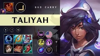 Taliyah Carry vs Samira - NA Master Patch 25.24