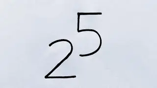 How To Draw Kangaroo 🦘 Drawing From 25 Number Very Easy Step || Easy Step By step || PGL 2.0