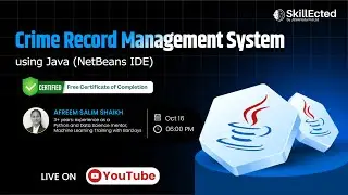 Crime Record Management System using Java (NetBeans IDE)