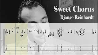 Sweet Chorus - Django Reinhardt | Gypsy Guitar Tab