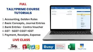 TallyPrime Full Course Training