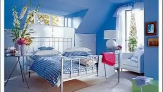 Kids Bedroom With Blue