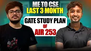 Last 3 Months Gate Study Plan from AIR 253 | Gate CSE 2025 Preparation | Talk With Sayan-2