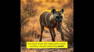 The Greedy Hyena 🐺 | African Folktale with a Powerful Life Lesson#TheGreedyHyena #AfricanStory