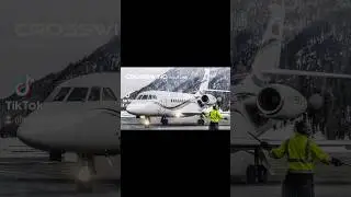 Dassault Falcon F2TH Engadin Airport 20.02.2022