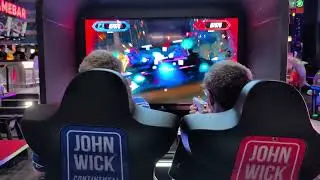 John Wick Continental Pursuit arcade game VS @gordy12gg at Dave & Busters Austin 