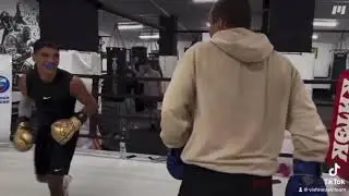 Артем Тарасов Эскендер Зияев спарринг #vishneuskiteam #hardwork #boks #kickboxingfight #топдог