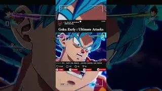Goku Early   Ultimate Attacks: Dragon Ball Sparkling Zero #dragonballz