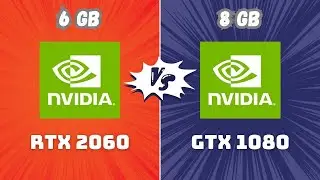 RTX 2060 vs GTX 1080 &ndash; Gaming & Productivity | Which One Wins (1080p, 2K, 4K)