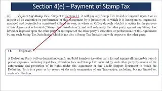 28. ISDA Master Agreement - Section 4(e) &ndash; Payment of Stamp Tax