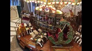 Bouw miniatuur Stoomcarrousel Efteling deel 6