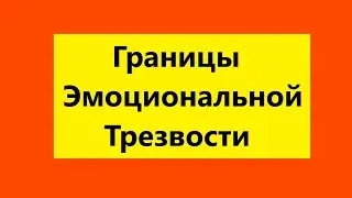 Взрослые Дети Алкоголиков (Вда) - Границы Эмоциональной Трезвости Вда