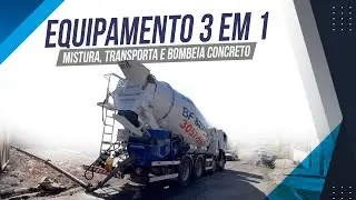 Beton-Bomba&reg;️ Convicta: CAMINH&Atilde;O BETONEIRA com M&Oacute;DULO DE BOMBEAMENTO