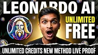 Leonardo AI Unlimited Tokens Trick | 100% Working Trick | New Method 2025