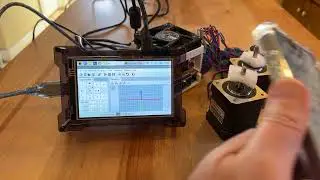 Touchscreen control for a small CNC waterjet #waterjet #hobbyjet