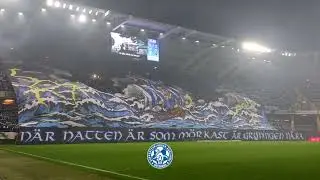 NÄR NATTEN ÄR SOM MÖRKAST ÄR GRYNINGEN NÄRA | TIFO | IFK Göteborg - IF Elfsborg  (4k)
