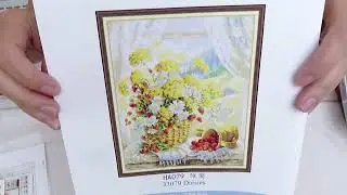 VIPCrossStitch 4 Printed canvases Review #vipcrossstitch #crossstitch