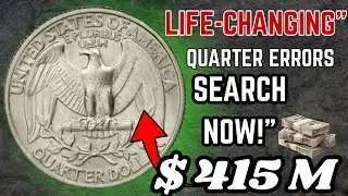 JACKPOT QUARTERS! These Error Coins Are Worth A FORTUNE - Still In Circulation!