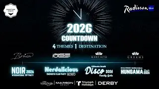 INDIA&rsquo;S LARGEST 2026 COUNTDOWN  4 EXOTIC PARTIES  1 ICONIC DESTINATION &ndash; RADISSON, EGMORE