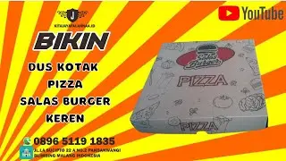 Percetakan Dus Kotak Packaging Pizza Salas Burger Gondanglegi Malang Keren.