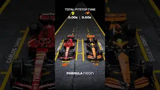 McLaren vs Ferrari: Pitstop Battle at Singapore GP 🇸🇬✨ #f1 #shorts #formula1