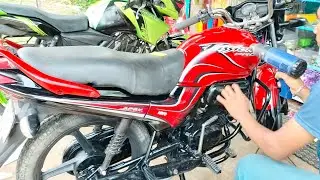 #heroHonda Passion Pro body sticker modified#Passion Pro sticker design#Passion Pro bike sticker