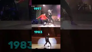 MICHAEL JACKSON BEAT IT HISTOY TOUR LIVE 1997 TOE STAND VS MOTOWN 25 BILLIE JEAN 😯❤️