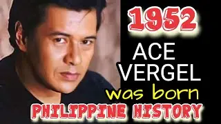 Ace Vergel: The Original Bad Boy of Philippine Cinema | Born 1952 in Santa Cruz, Manila