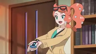 Pokemon Journeys Sonia Gives Goh A Dynamax Band