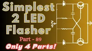2 LED flasher💥🔥 | LED flip flop 😜👀