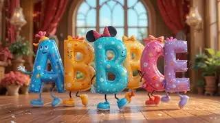 Learning ABC Hindi + English Baby Nursery Rhymes 😍 ABC Music For Kids