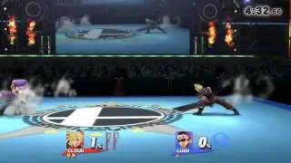 Super Smash Bros. Wii U Zapx (Cloud) vs Ryan (Luigi) Best 2 of out 3 (Round 1)