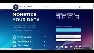 [eng] ICO OPIRIA PDATA. Monetize your data