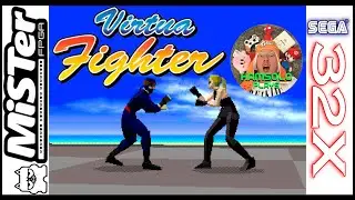 Virtua Fighter (MiSTer FPGA - Sega 32x - srg320_) 1440p 60fps