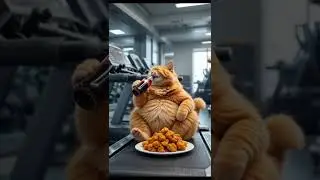 That hard training! #cat #gymmotivation #gymlover #cat #catlovers  #coke #gym #hard #training